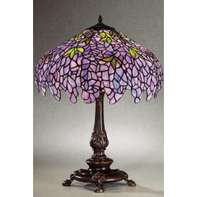 Stained Glass Tiffany Style Lamp